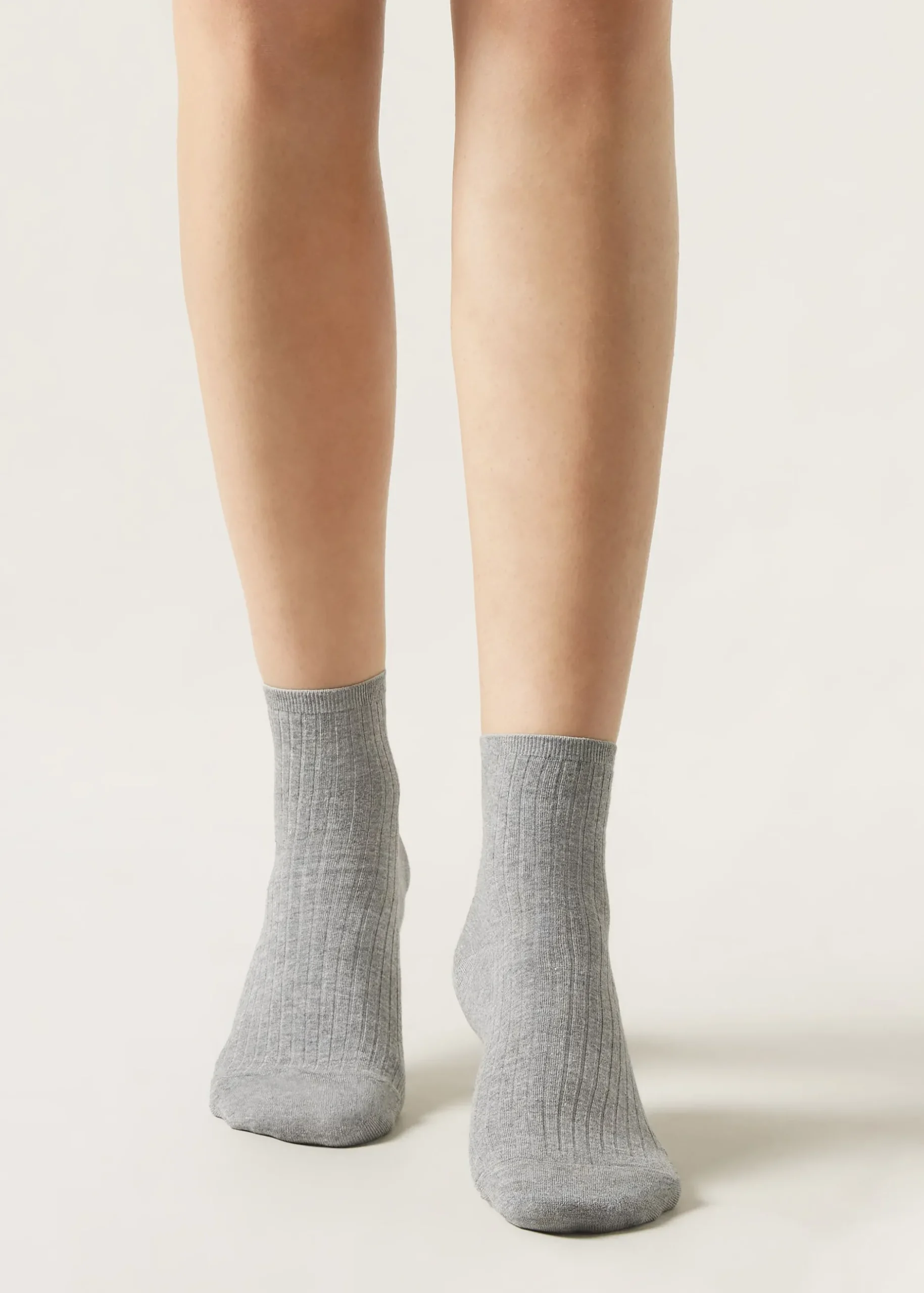 Women Calzedonia Ribbed Short Socks