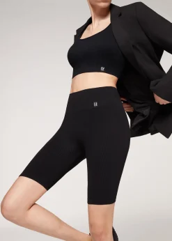Women Calzedonia Seamless Sport Cycling Shorts