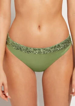 Women Calzedonia Sequin Bikini Bottoms Cannes