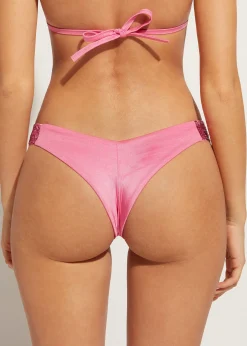 Women Calzedonia Sequin High-Leg Brazilian Bikini Bottoms Cannes