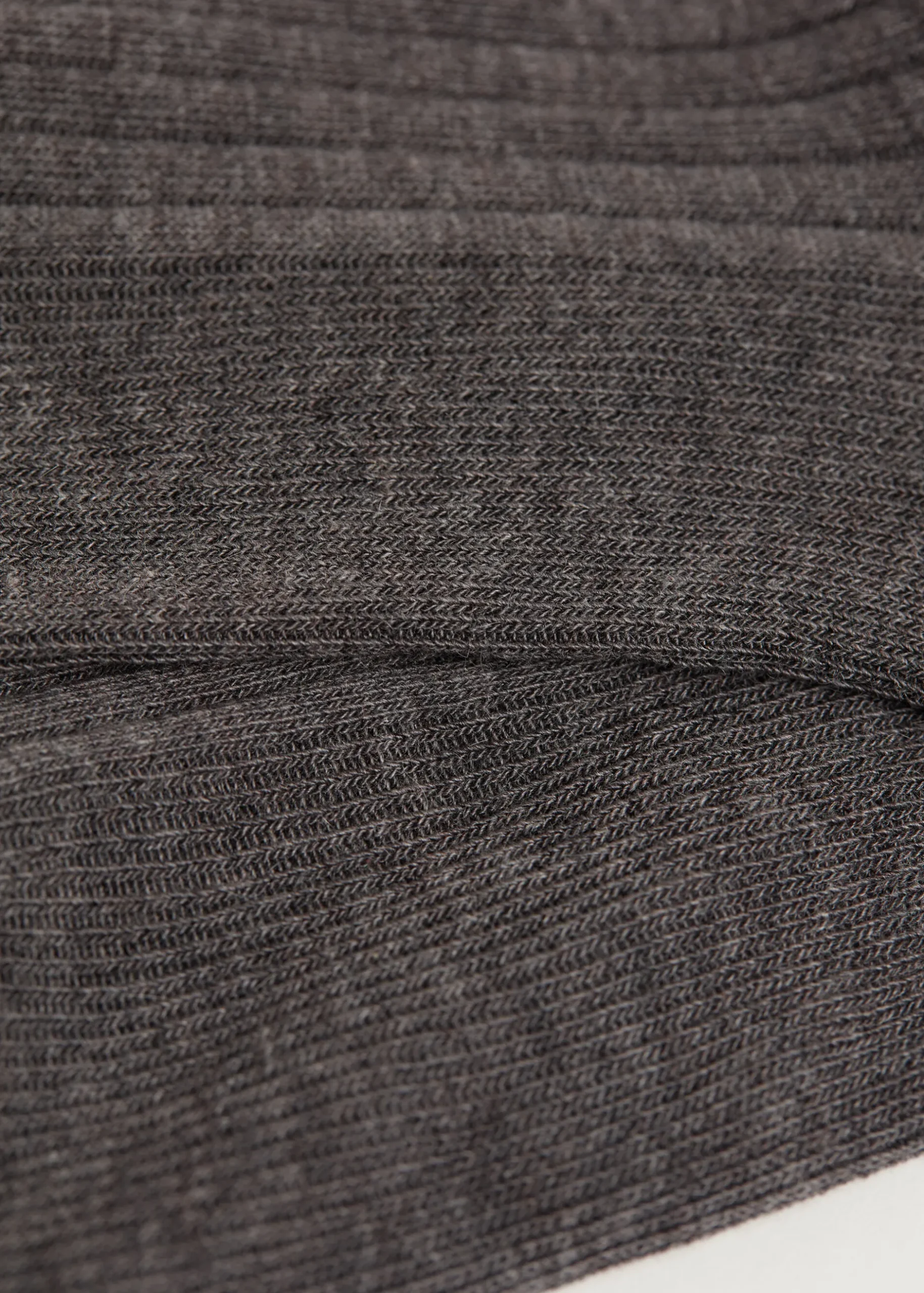 Women Calzedonia Short Ribbed Socks With Cotton And Cashmere