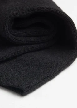 Women Calzedonia Short Ribbed Socks With Wool And Cashmere