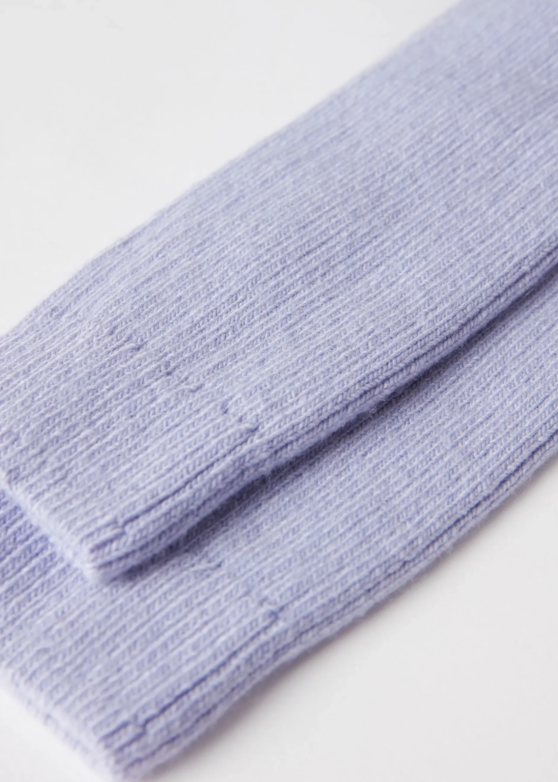 Women Calzedonia Short Ribbed Socks With Wool And Cashmere