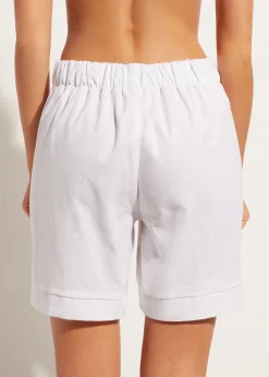 Women Calzedonia Shorts With Linen