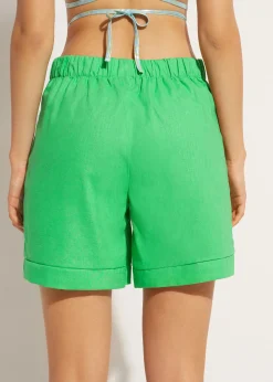 Women Calzedonia Shorts With Linen
