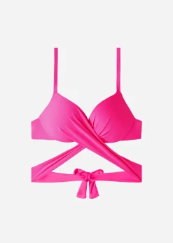 Women Calzedonia Soft Graduated Padded Push Up Bikini Top Indonesia