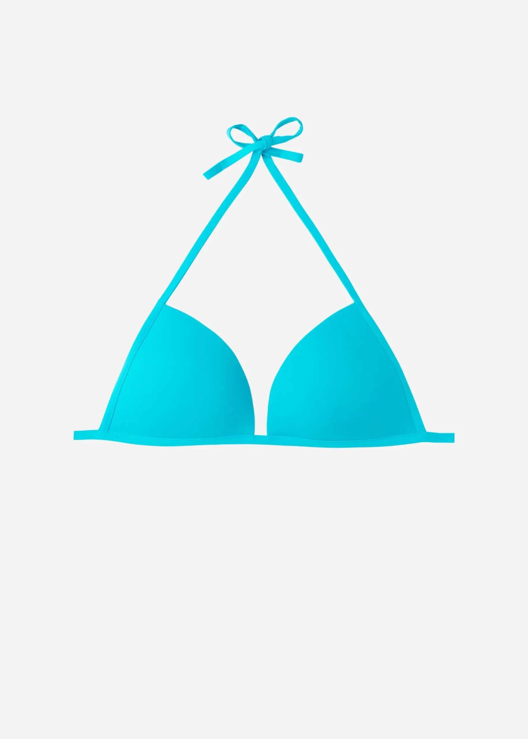 Women Calzedonia Soft Graduated Padded Triangle Bikini Top Indonesia