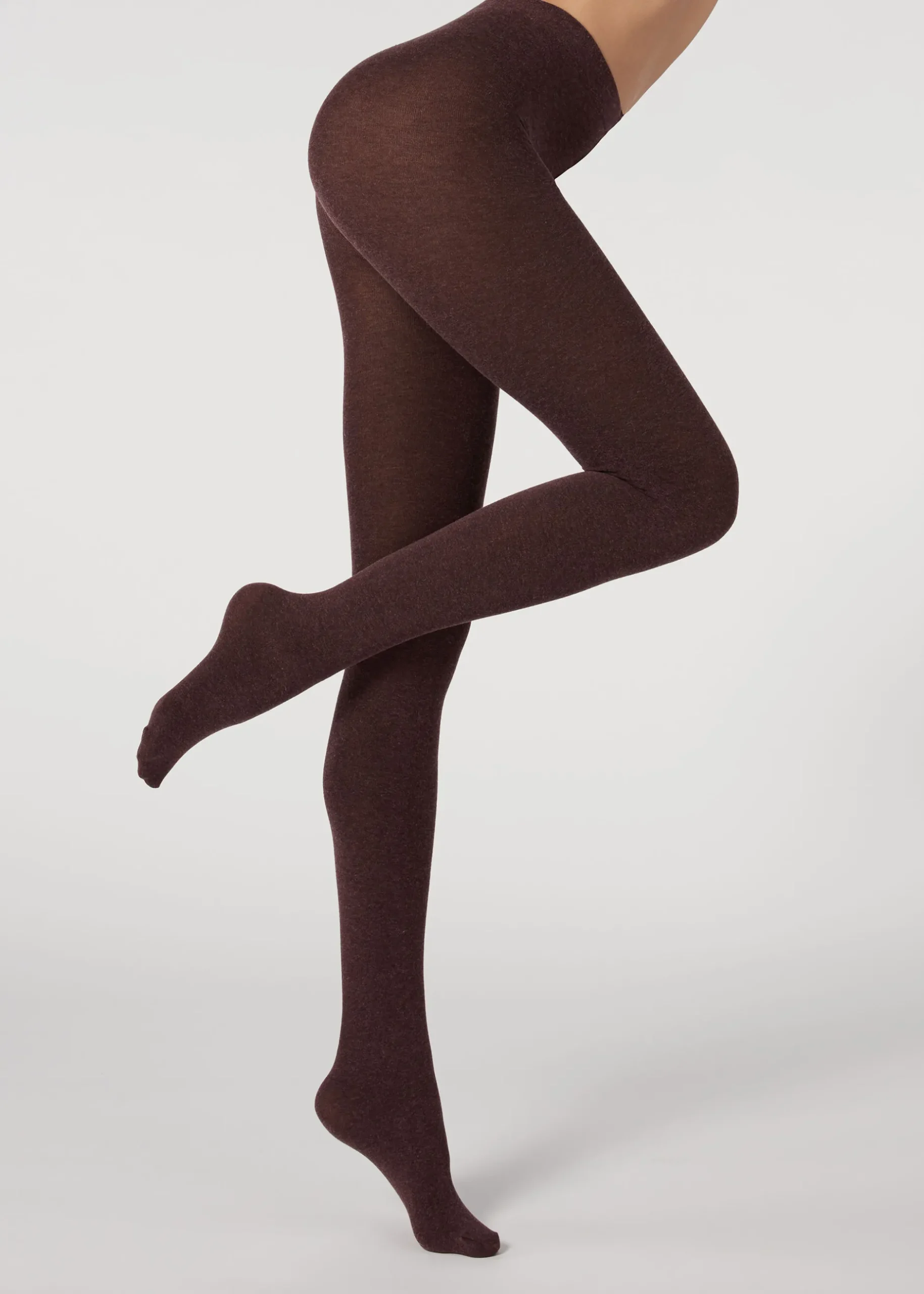 Women Calzedonia Soft Modal And Cashmere Blend Tights