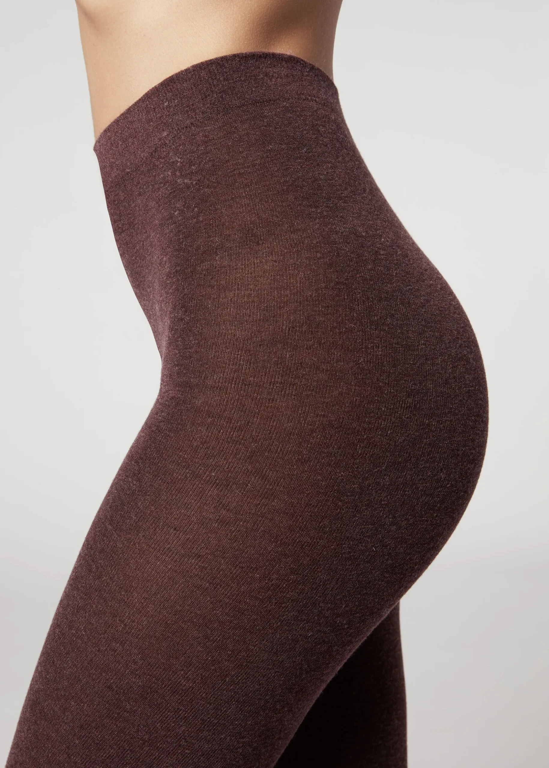 Women Calzedonia Soft Modal And Cashmere Blend Tights