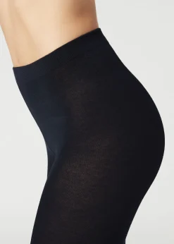 Women Calzedonia Soft Modal And Cashmere Blend Tights