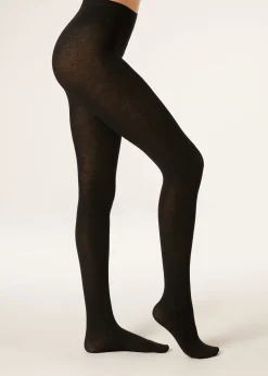 Women Calzedonia Soft Modal And Cashmere Blend Tights