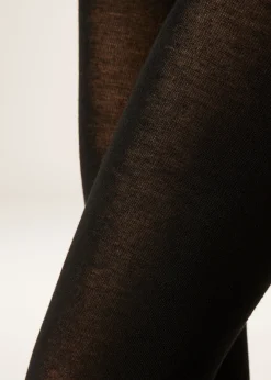 Women Calzedonia Soft Modal And Cashmere Blend Tights