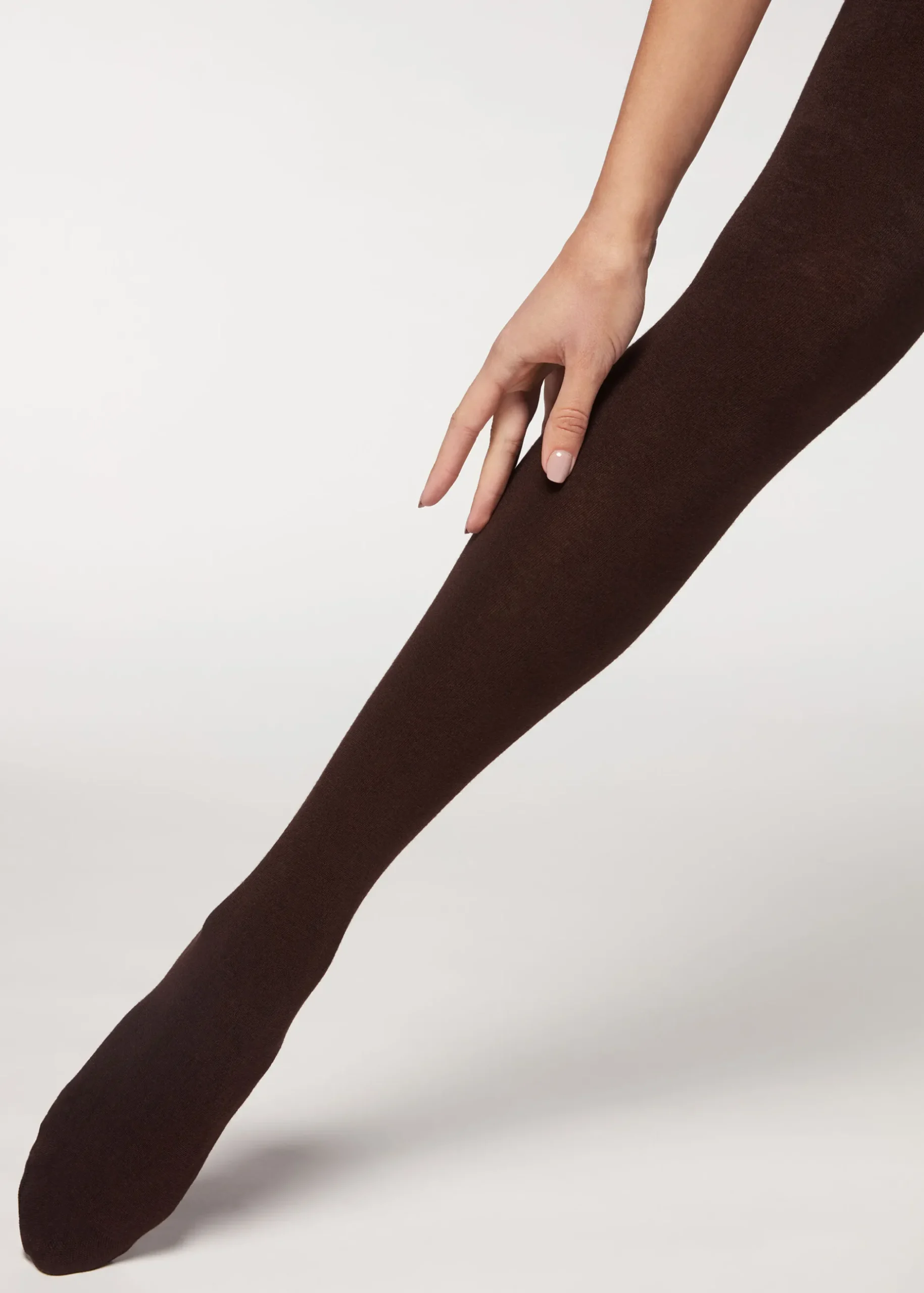 Women Calzedonia Soft Modal And Cashmere Blend Tights