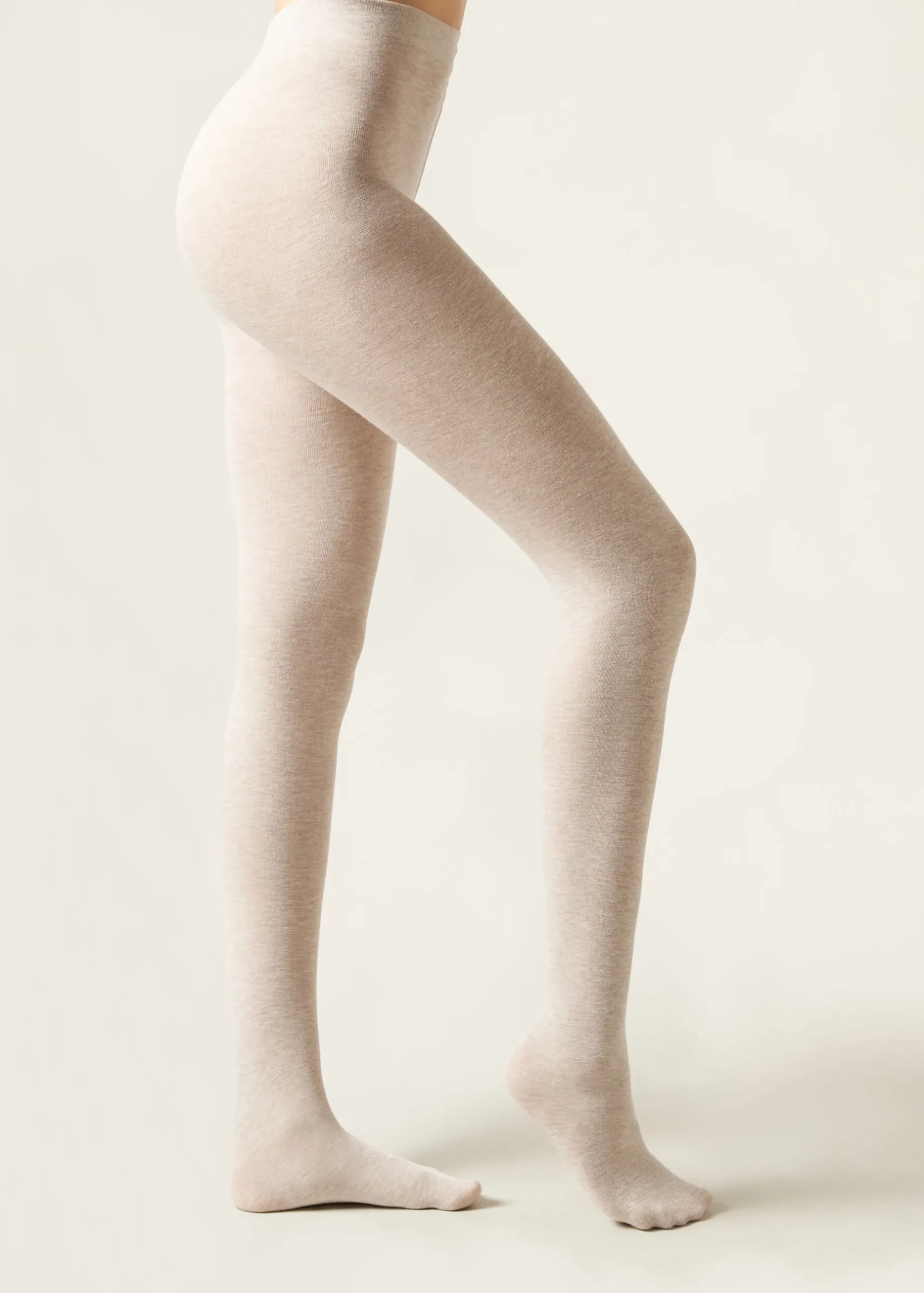 Women Calzedonia Soft Modal And Cashmere Blend Tights