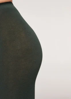 Women Calzedonia Soft Modal And Cashmere Blend Tights