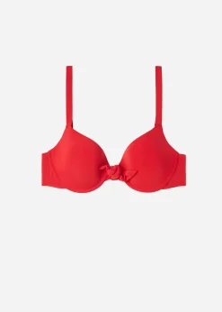 Women Calzedonia Soft Padded Push-Up Bikini Top Indonesia