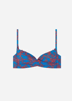 Women Calzedonia Soft Padded Triangle Bikini Top Bali