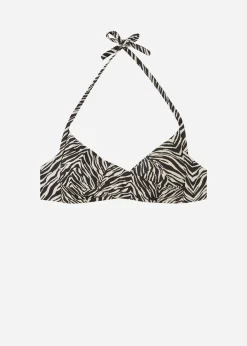 Women Calzedonia Soft Padded Triangle Bikini Top Nairobi