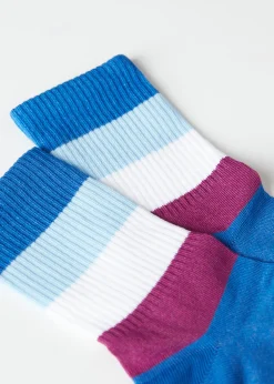 Women Calzedonia Stripe Patterned Short Socks