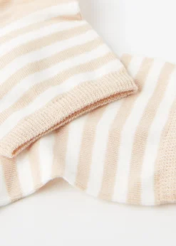 Women Calzedonia Stripe Patterned Short Socks