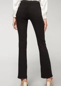 Women Calzedonia Super Flex Denim High-Waisted Bootcut Jeans