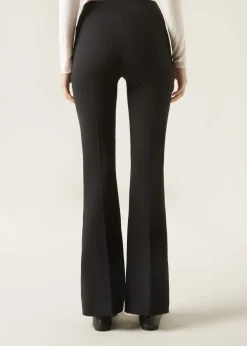 Women Calzedonia Supima Ultra Light Cotton Flared Leggings