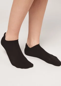 Men Calzedonia Unisex Cotton No-Show Socks