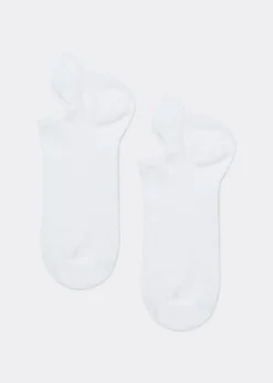 Men Calzedonia Unisex Cotton No-Show Socks