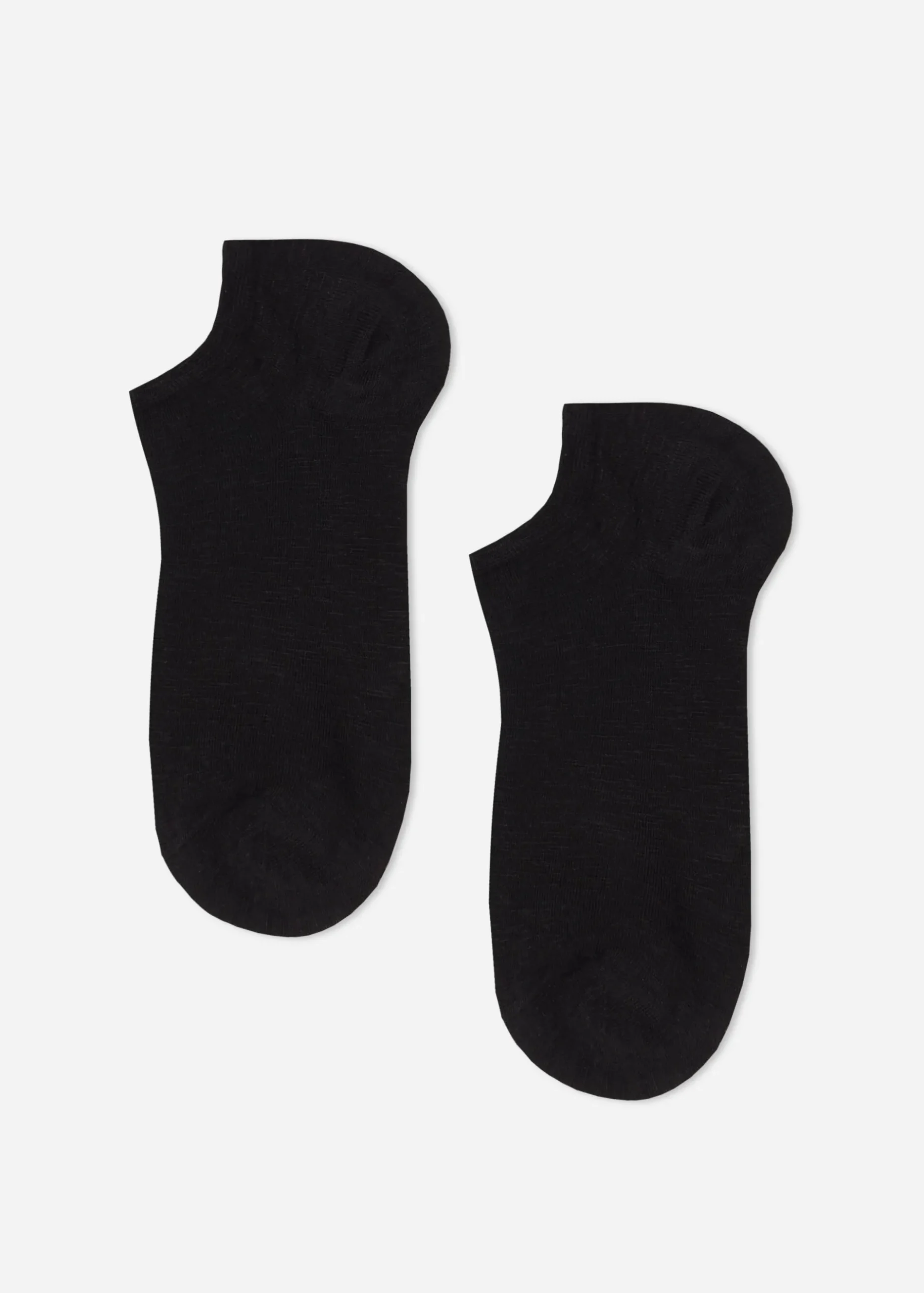 Women Calzedonia Unisex Linen And Viscose No-Show Socks