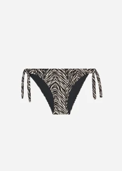 Women Calzedonia Zebra Print Bow Bikini Bottoms Nairobi